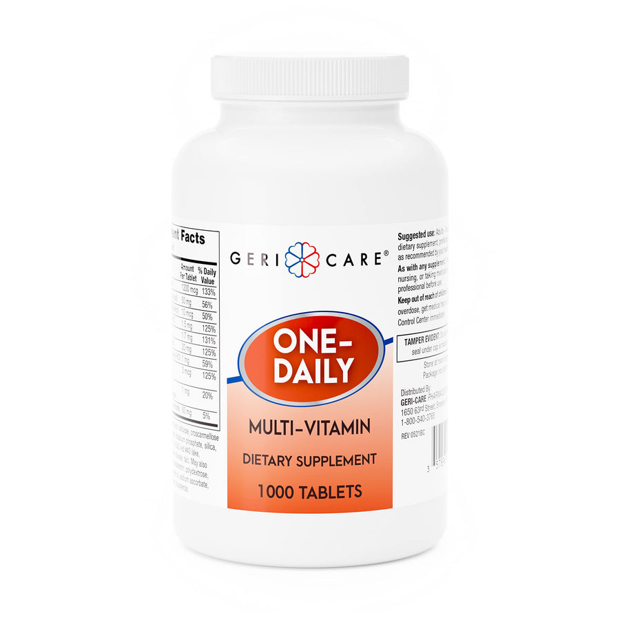 GeriCare Multivitamin Supplement Tablets, (Bottle of 10
