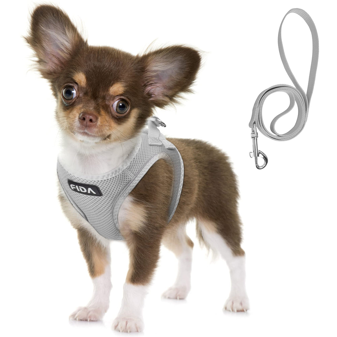 Fida Comfy Dog Harness with Leash, Soft Puppy Vest Esca