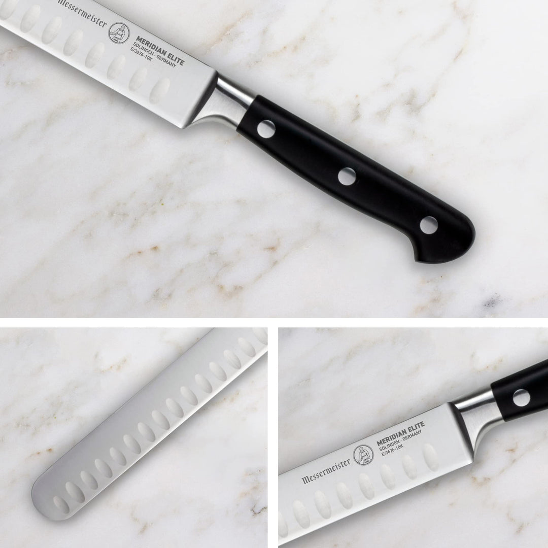 Meridian Elite Round-Tip Kullenschliff Slicer, 10-Inch