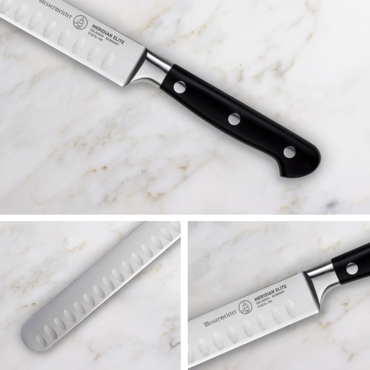Meridian Elite Round-Tip Kullenschliff Slicer, 10-Inch