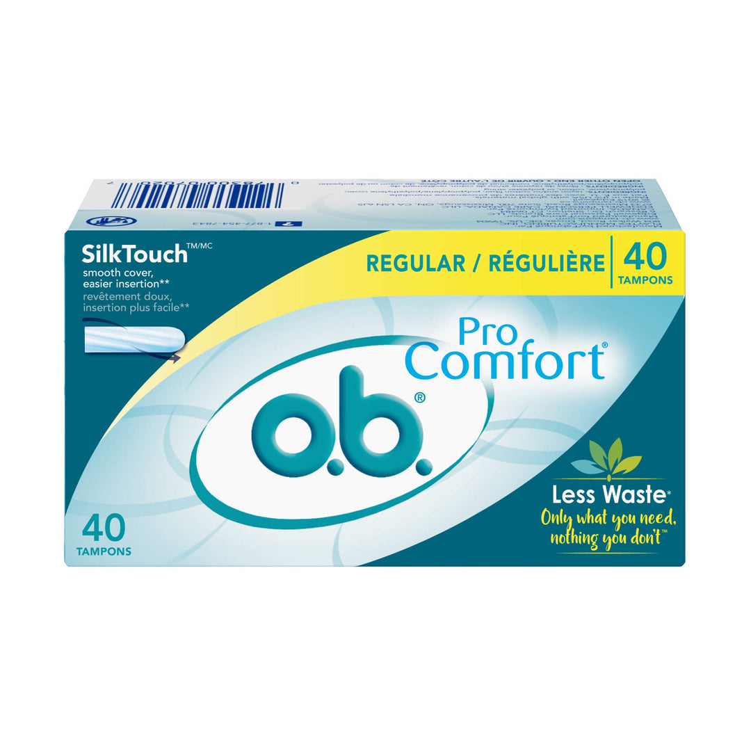 o.b. Pro Comfort Applicator Free Digital Tampons, Regul