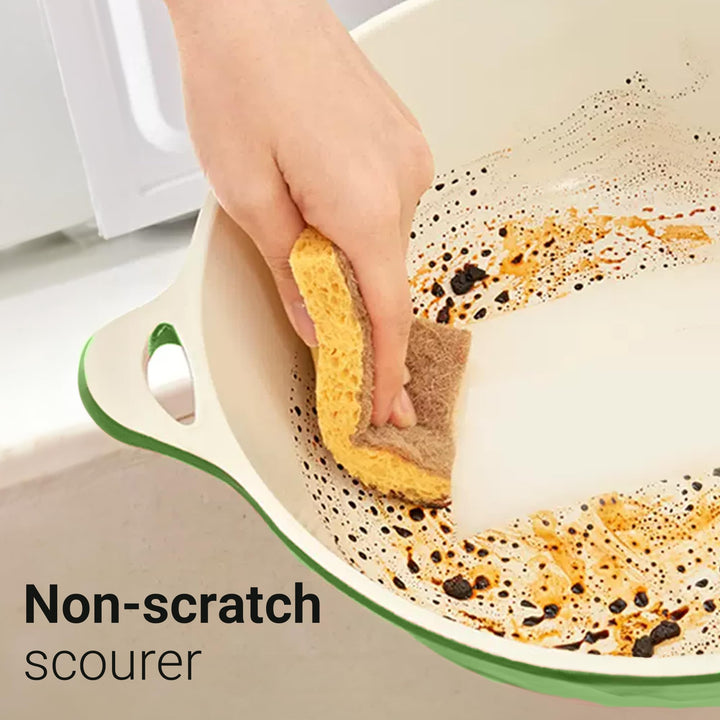 Vove | Premium Natural Kitchen Sponge | Non Scratch | L
