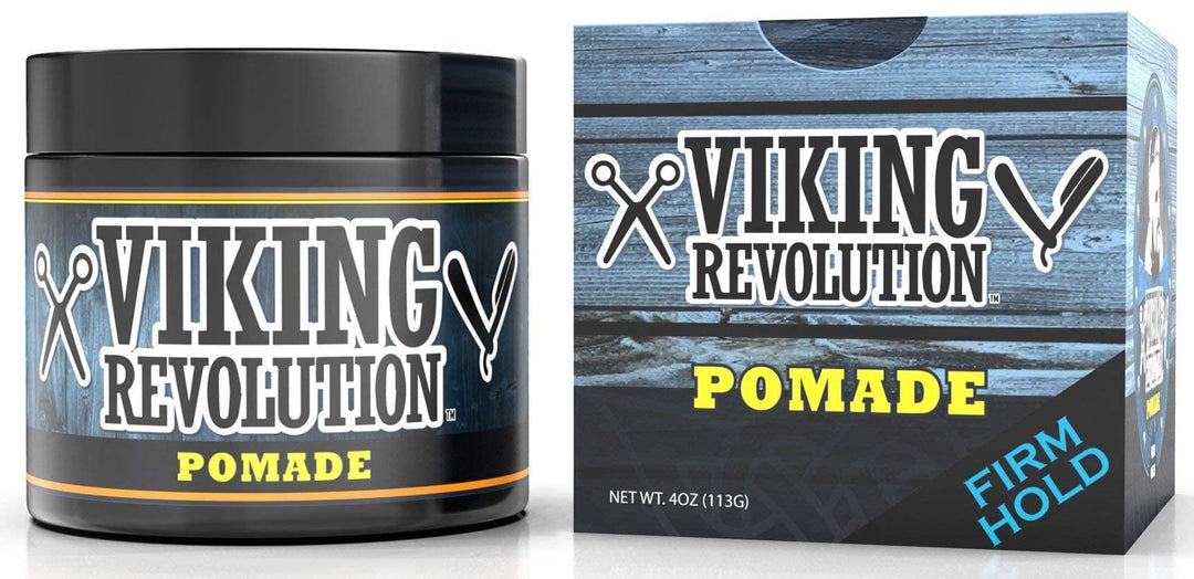 Pomade for Men 4oz - Firm Strong Hold &amp; High Shine for Classic Styling - Water Based &amp; Easy to Wash Out (Firm, 1 Pack)