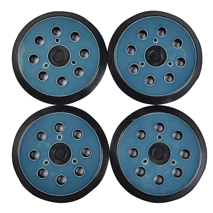 5 Inch 8 Hole Replacement Sander Hook and Loop Replacement Sanding Pads Sanding Backing Plates Compatible for Makita BO5010, BO5030/K, BO5031K, BO5041K, XOB01Z Sander