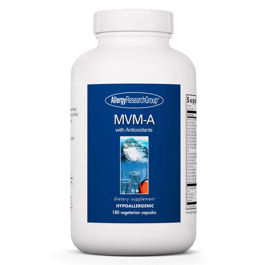 - MVM-A with Antioxidants - Complete Multivitamin/Multimineral - 180 Vegetarian Capsules