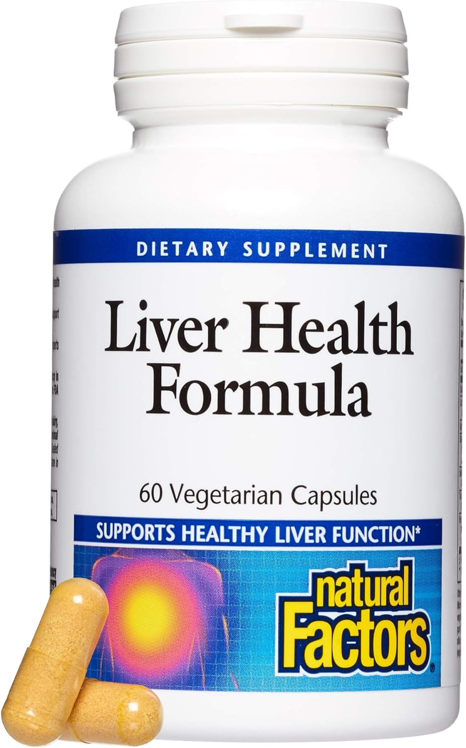 , Liver Health Formula, Nourishing Support for a Healthy Liver with Licorice, Turmeric and Schisandra, 60 capsules (30 servings)