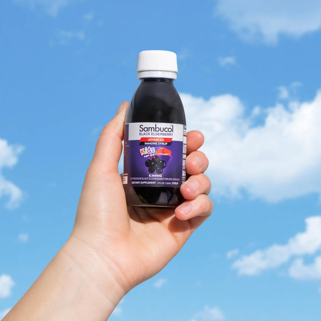 Sambucol Black Elderberry Syrup for Kids - Elderberry E