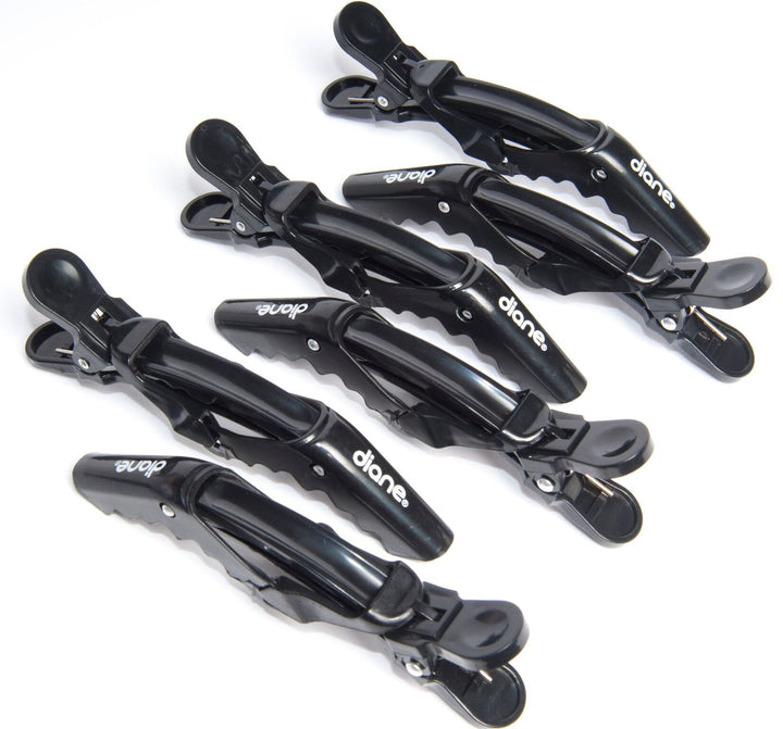 Black, 4-1/2 Inches : Diane Gator Clips (Pack of 6)