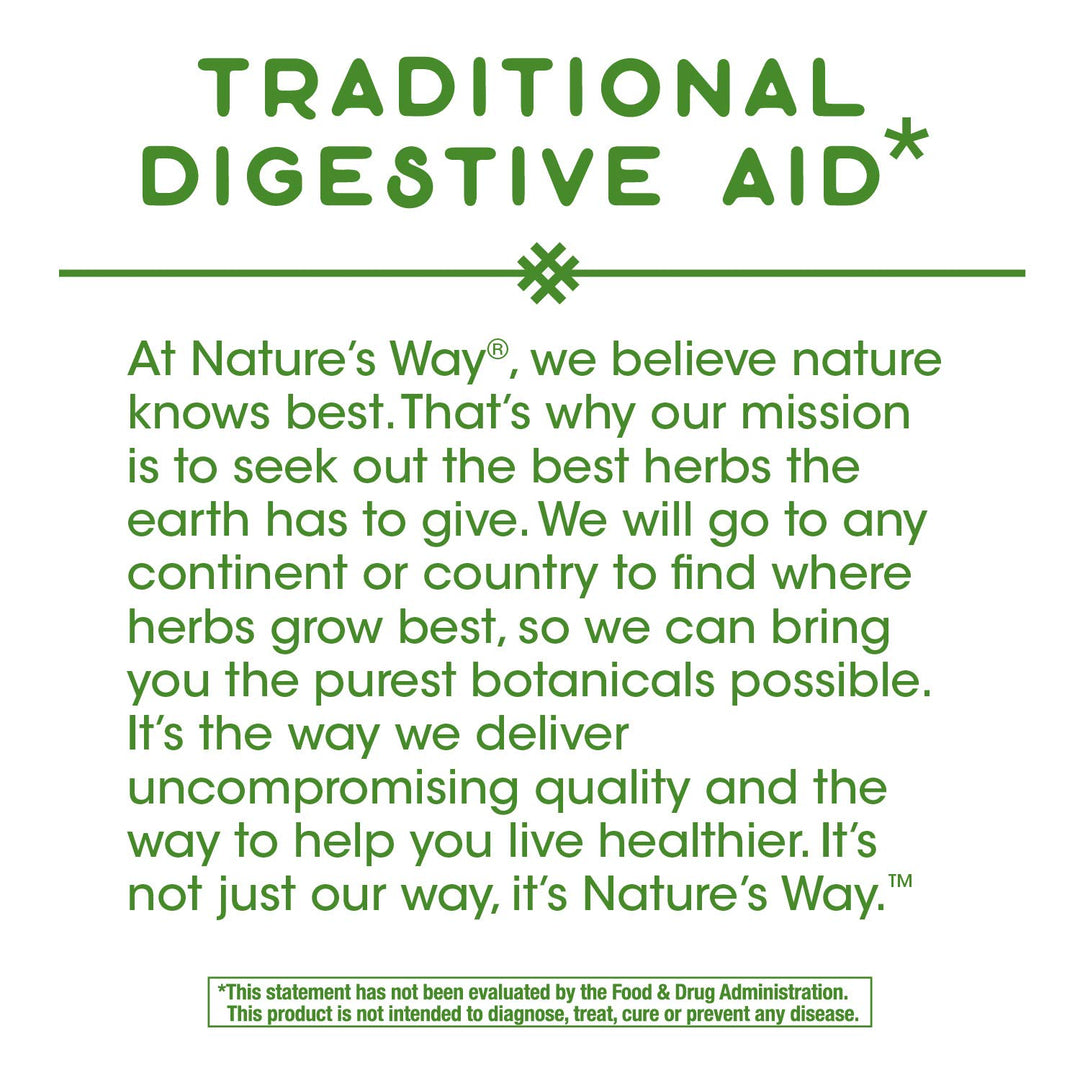 Nature’s Way Blessed Thistle - 780 mg per 2-Capsule ser