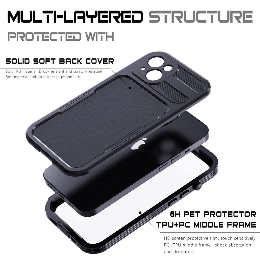 Mangix for iPhone 14 Pro Max Case,Magnetic Compatible w