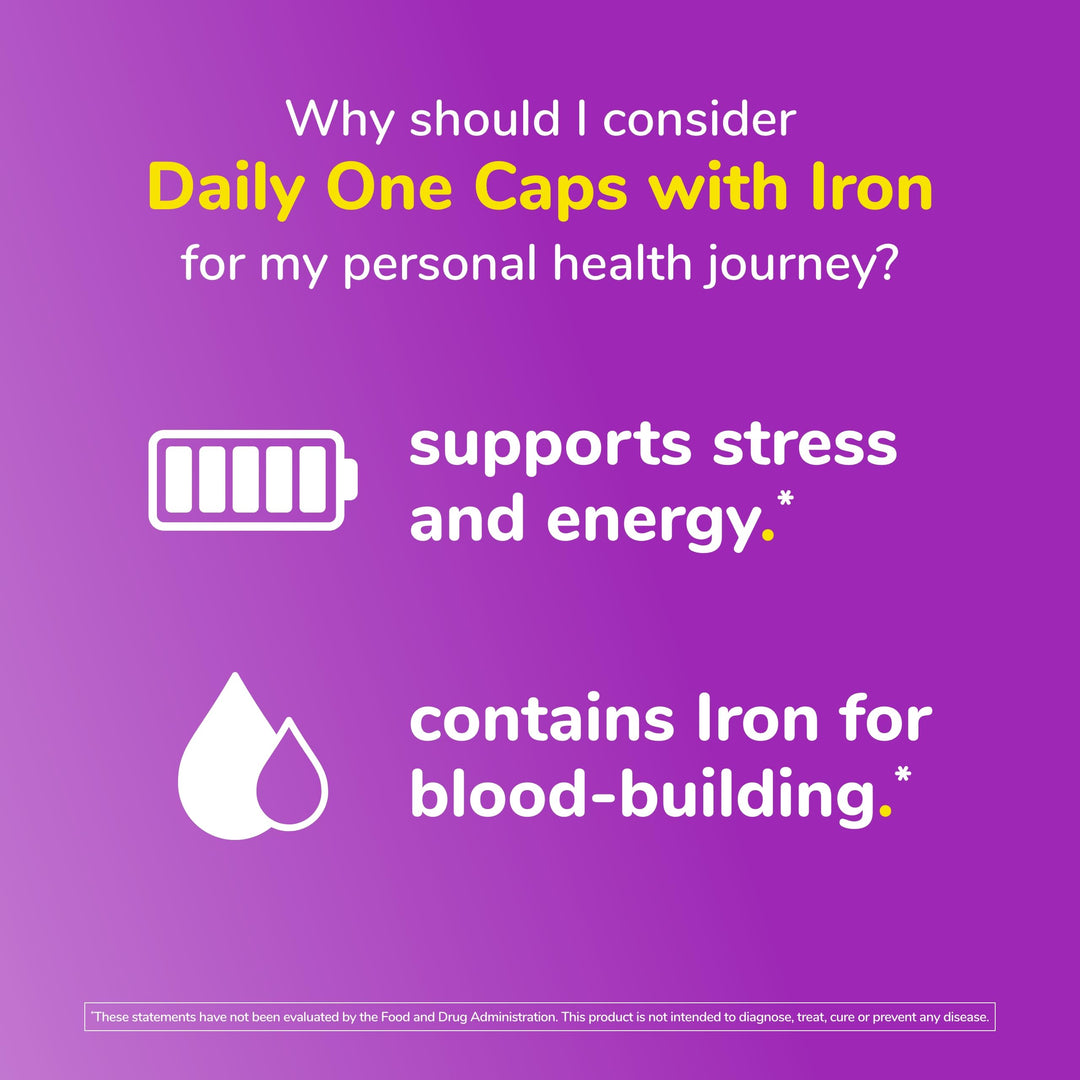 Twinlab Daily One Caps with Iron - Nutritional Suppleme