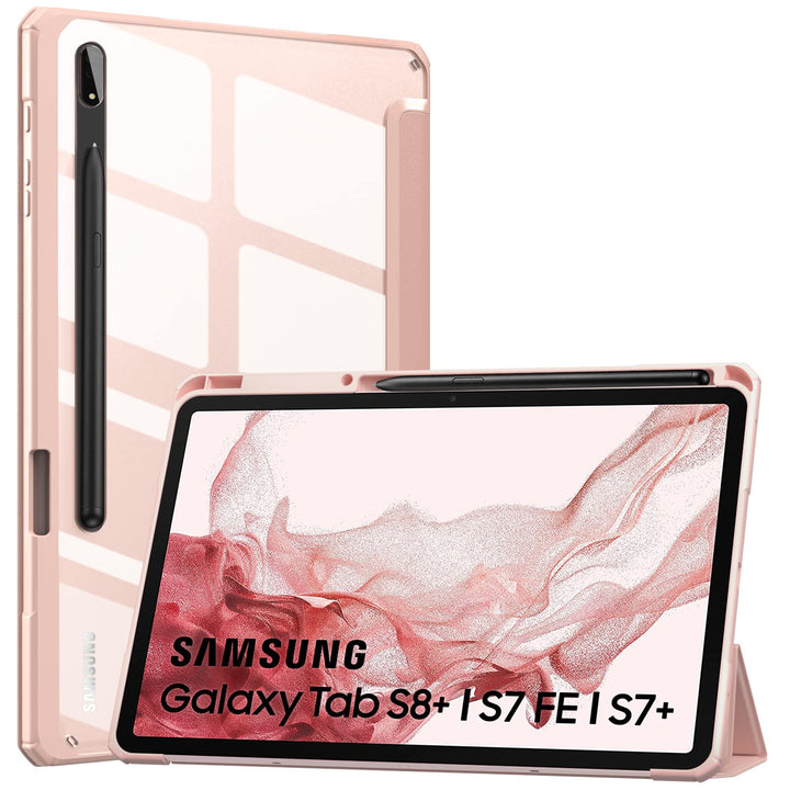 MoKo Case Fits Samsung Galaxy Tab S8 + 12.4 2022 (SM-X8