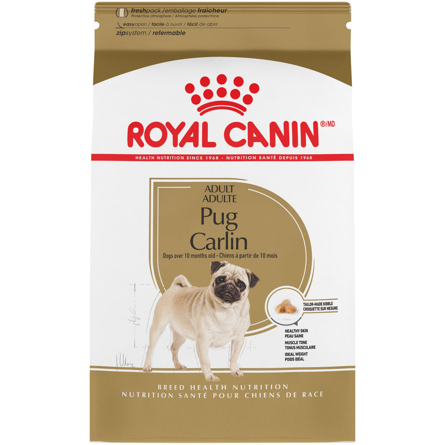 Pug Adult Breed Specific Dry Dog Food, 10 lb bag