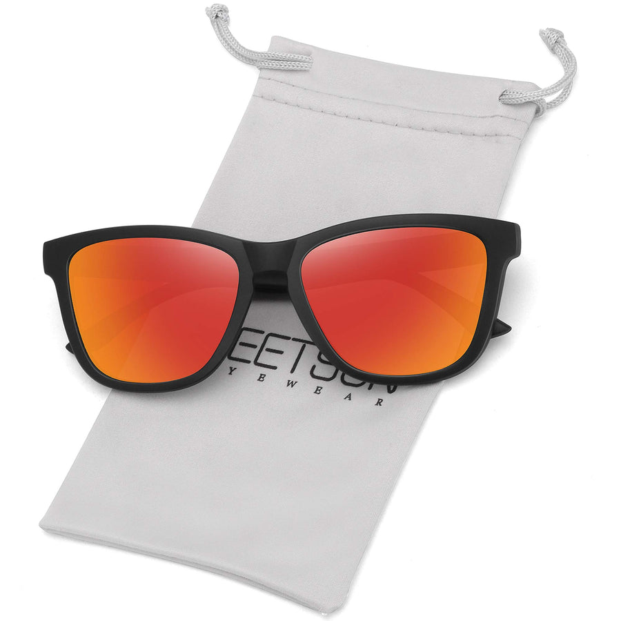 MEETSUN Polarized Sunglasses for Women Men Classic Retr