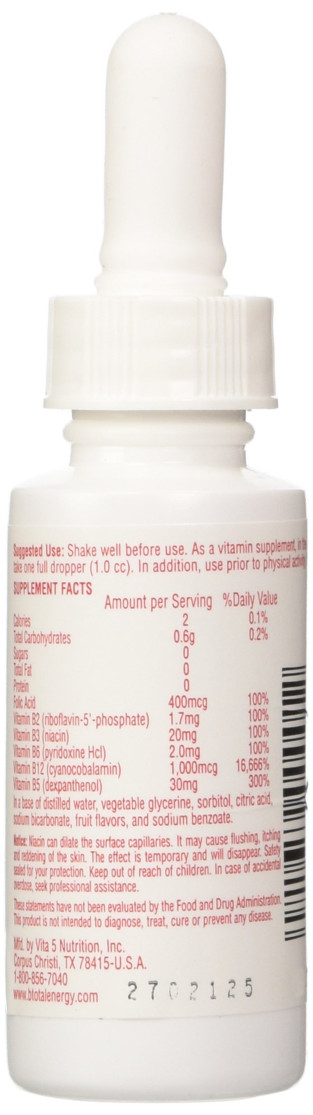 Sublingual Products B-Total Twin Pack Vitamin, 2 Fluid 