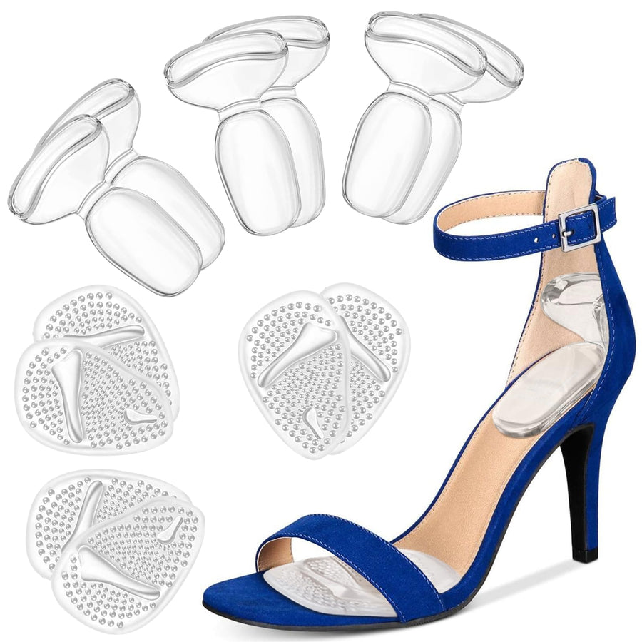 Heel Cushion Inserts and Metatarsal Pads for Women, 3 P
