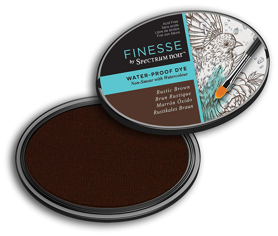 Finesse (Rustic Brown) Water Proof Ink Pad
