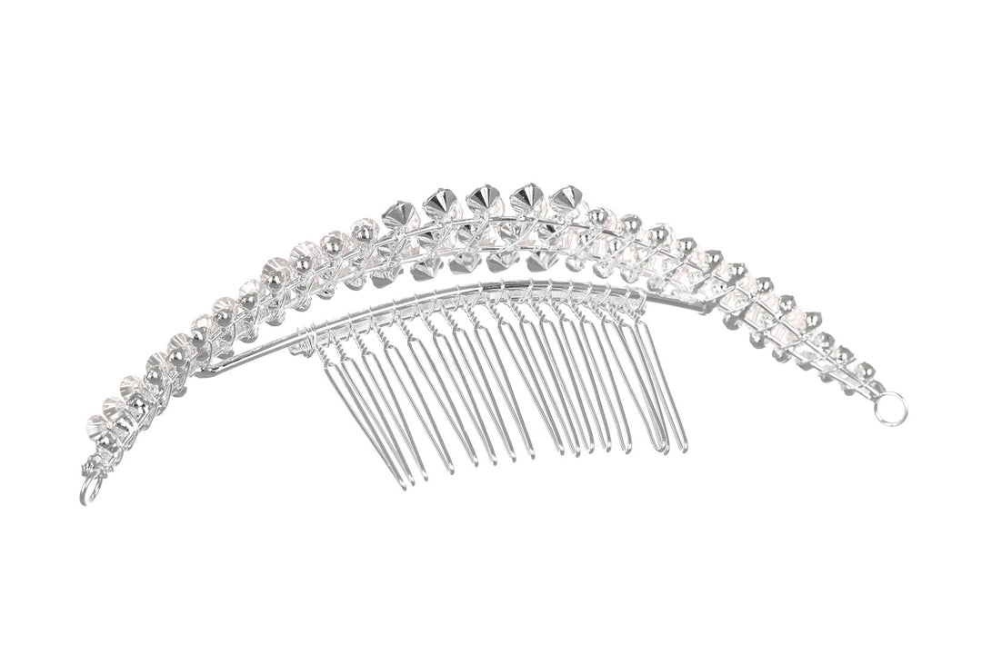 Handmade Bridal Rhinestone Crystal Wedding Hair Comb Tiara T1108