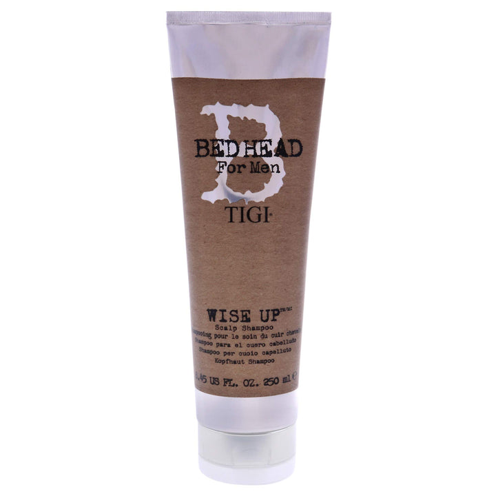 Bed Head for Men Wise Up Scalp Shampoo by TIGI for Men - 8.45 oz Shampoo