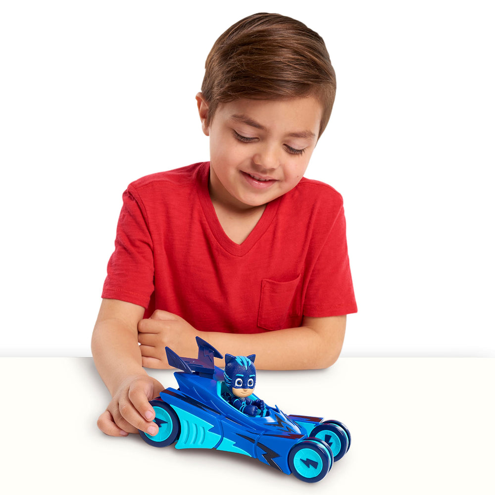 Pj Masks Boy's and Girl's Vehicles Catboy Toys, 3+ and Above (Multicolor)