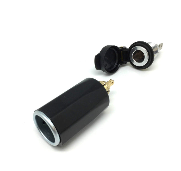 Din Cigarette Lighter Adapter, Compatible with BMW, Ducati, and Triumph Motorcycles