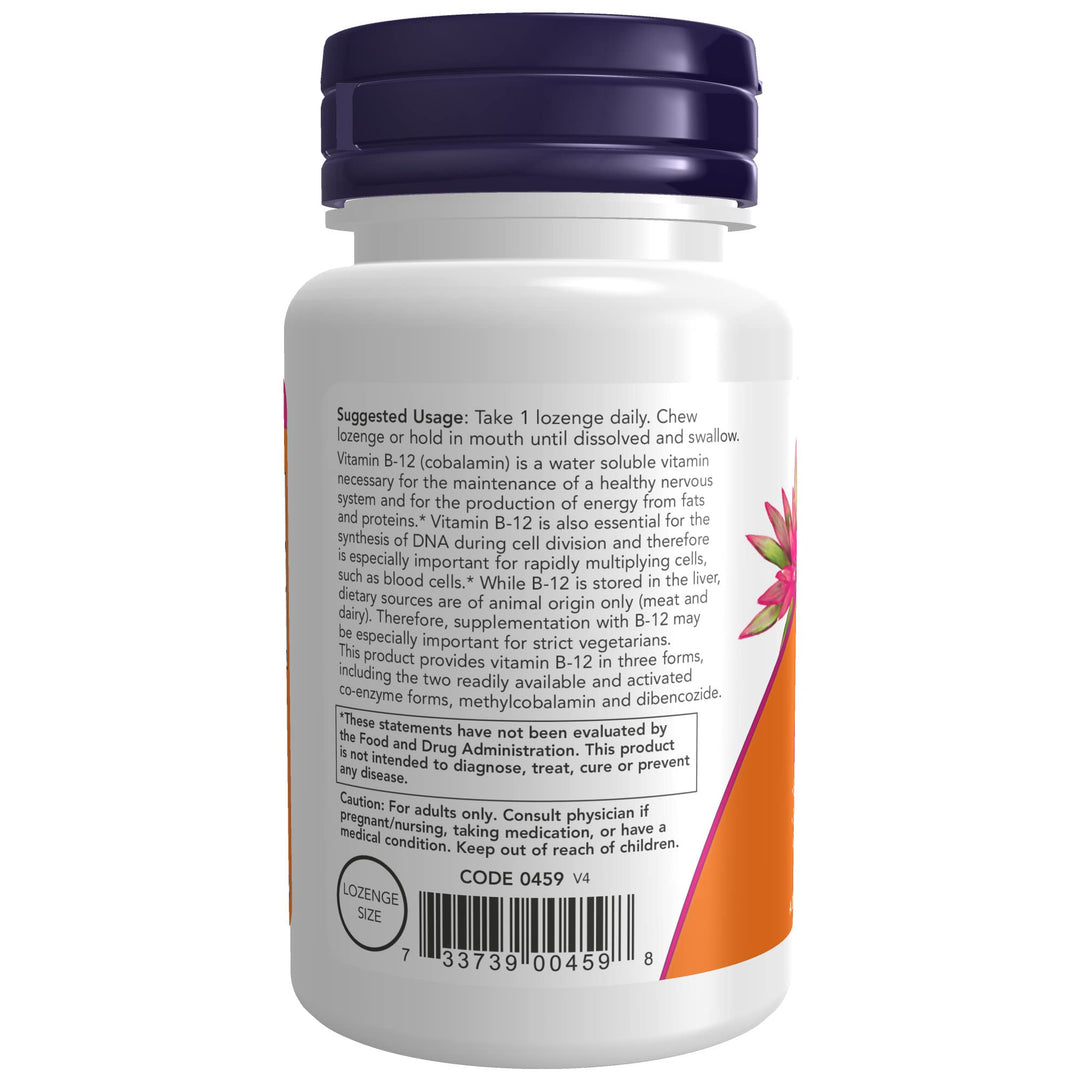 NOW Foods Supplements, B-12 2,000 mcg, Energy Productio