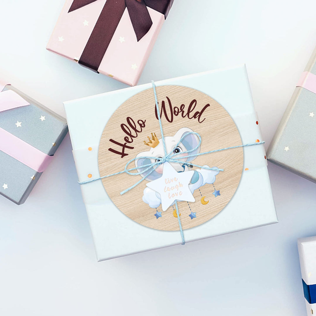 R HORSE Baby Birth Announcement Sign with Marker Pen Do