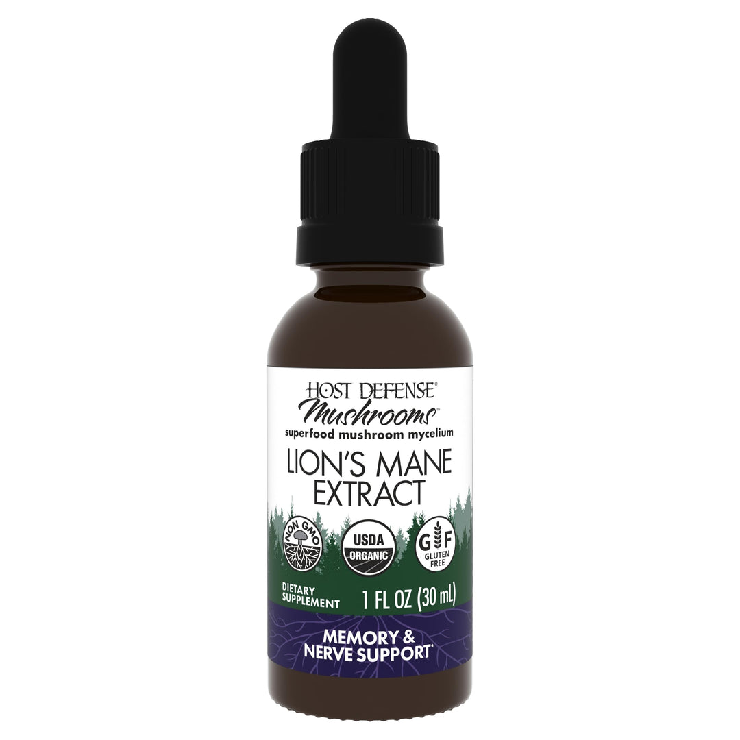 Host Defense Lion&#39;s Mane Extract - Brain Health