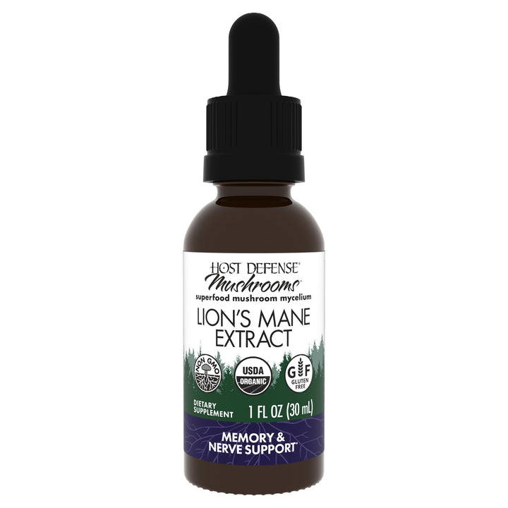 Host Defense Lion&#39;s Mane Extract - Brain Health