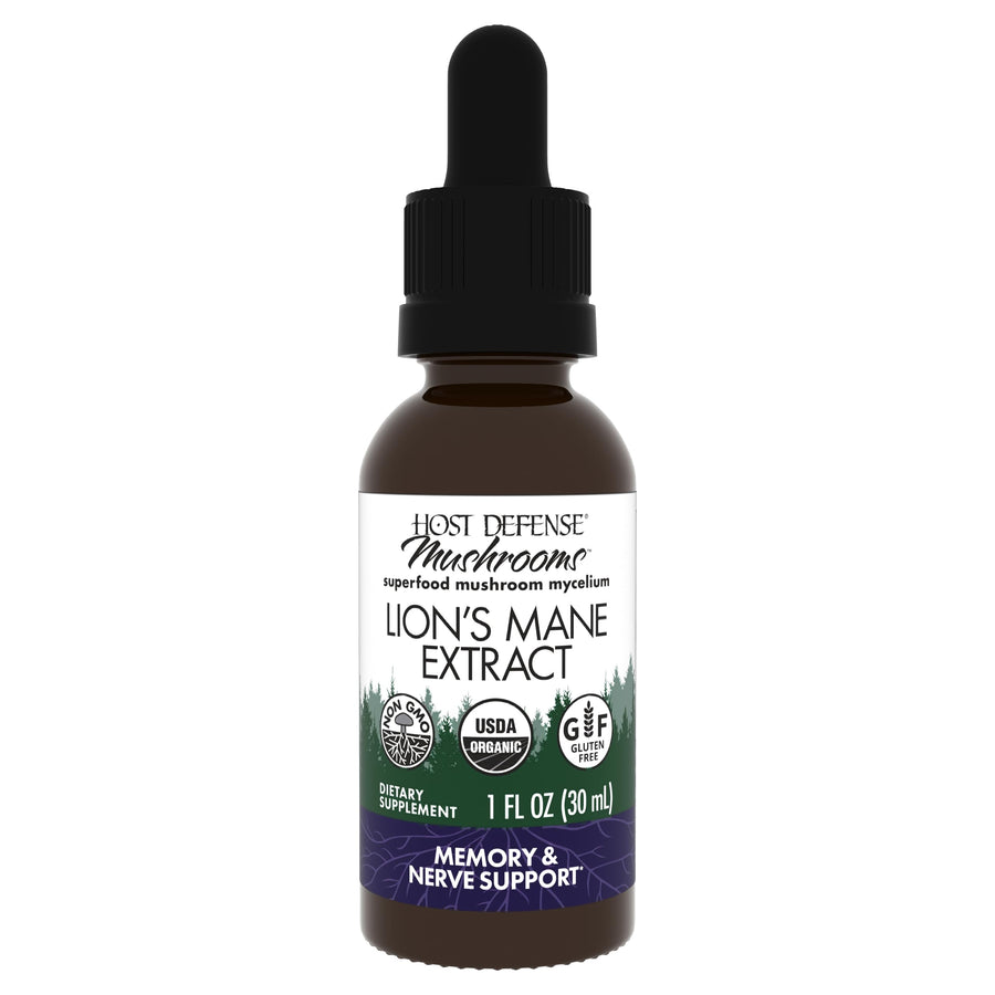 Host Defense Lion's Mane Extract - Brain Health Sup
