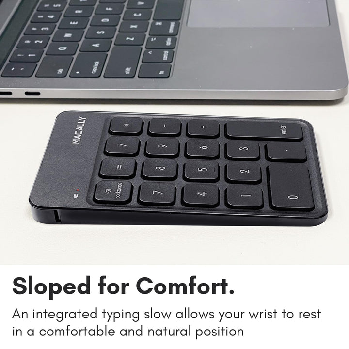 Macally Wireless Number Pad | Numeric Keypad | Wireless