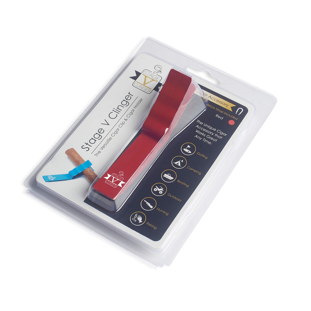 Stage V Clinger Cigar Holder Damage-Free Clip