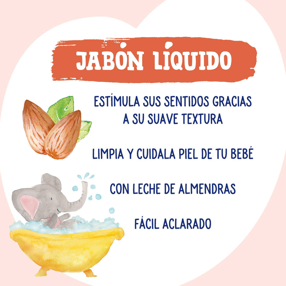 Jabón Líquido Con Leche de Almendras Dulces 64554