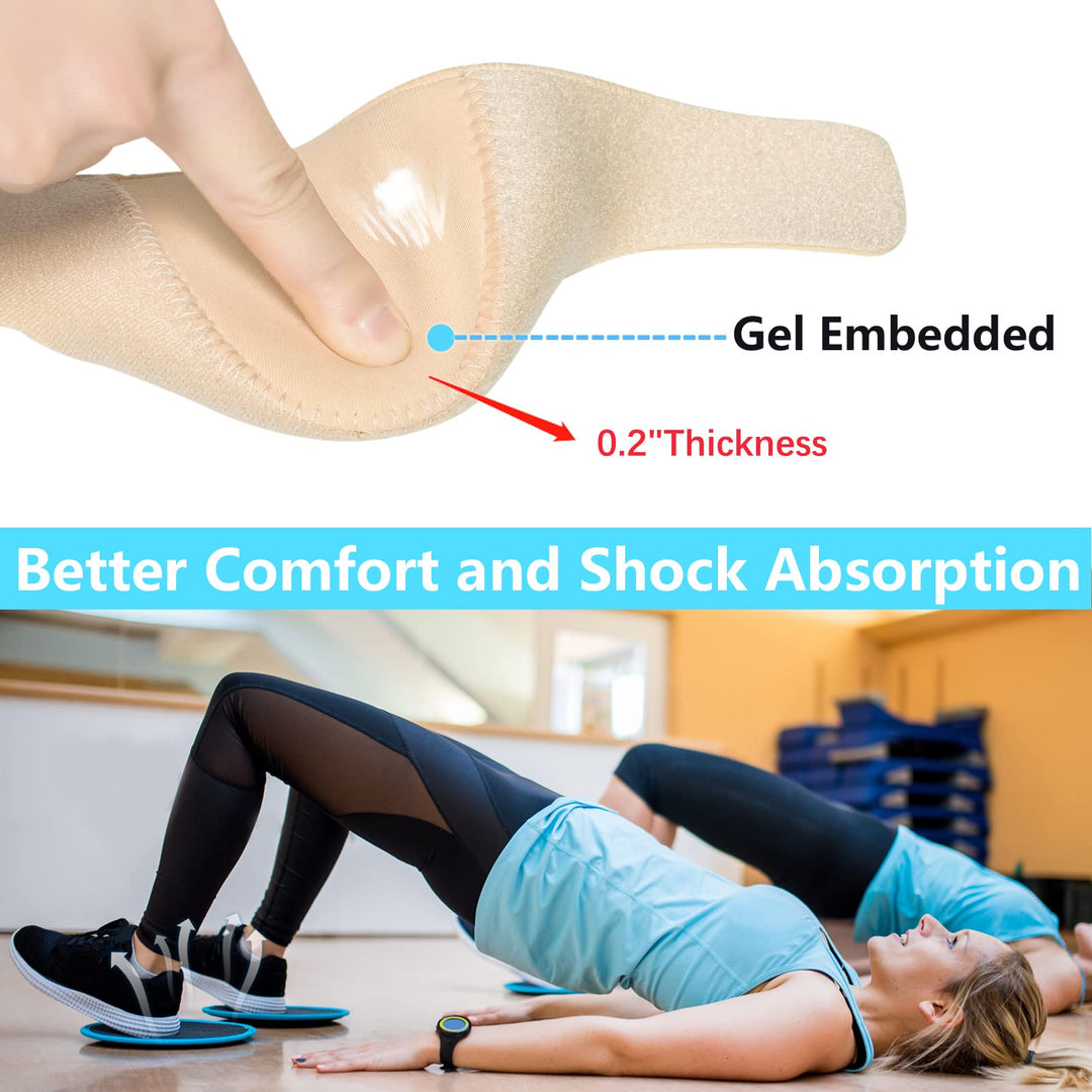 Heel Protectors, Gel Heel Cups for Heel Pain, Heel Cush