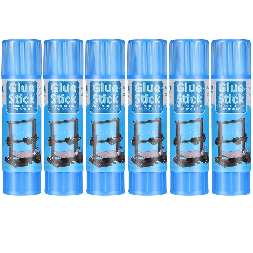 3D Printer Glue Sticks PVP Solid Glue Sticks for 3D Printer Hot Bed Removing Printing Models(6 Pieces)