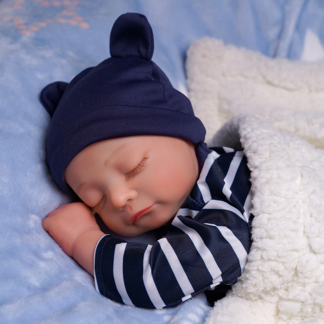JIZHI Lifelike Reborn Baby Dolls - 18-Inch Realistic-Ne