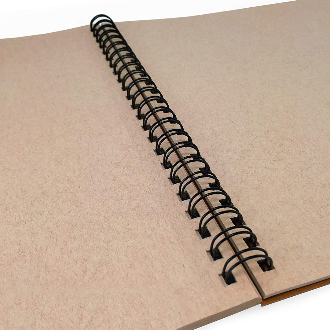 412-9 400 Series Toned Tan Sketch Pad, 9x12 Wire Bound, 50 Sheets