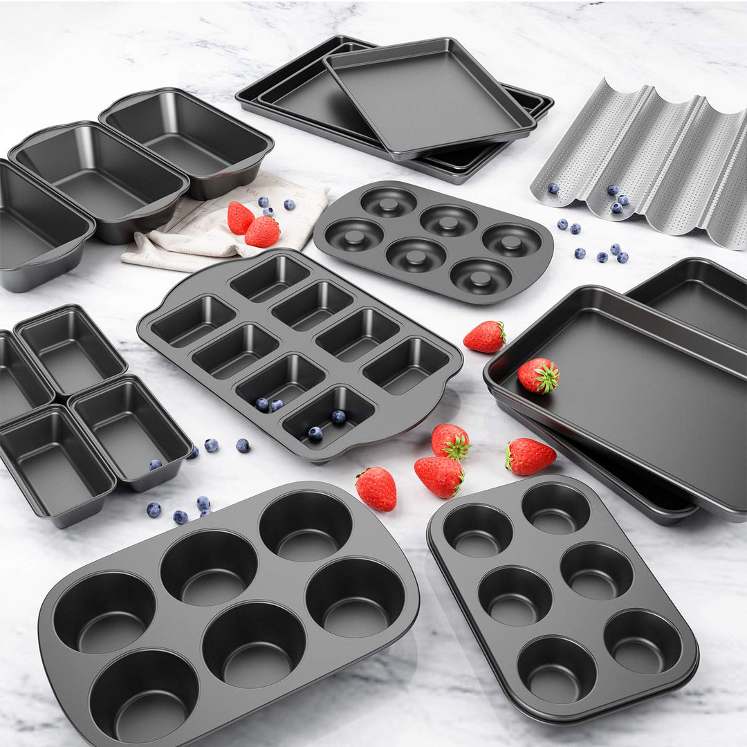 Tiawudi 1 Piece Non-Stick Mini Loaf Pan, Carbon Steel B
