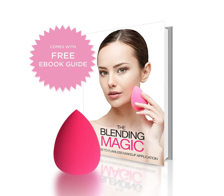 Beauty Sponge Blender - Latex Free Premium Makeup Sponges - The Most Flawless Beauty Makeup Blender For Powder, Cream or Liquid Application - Includes Free Blending Ebook