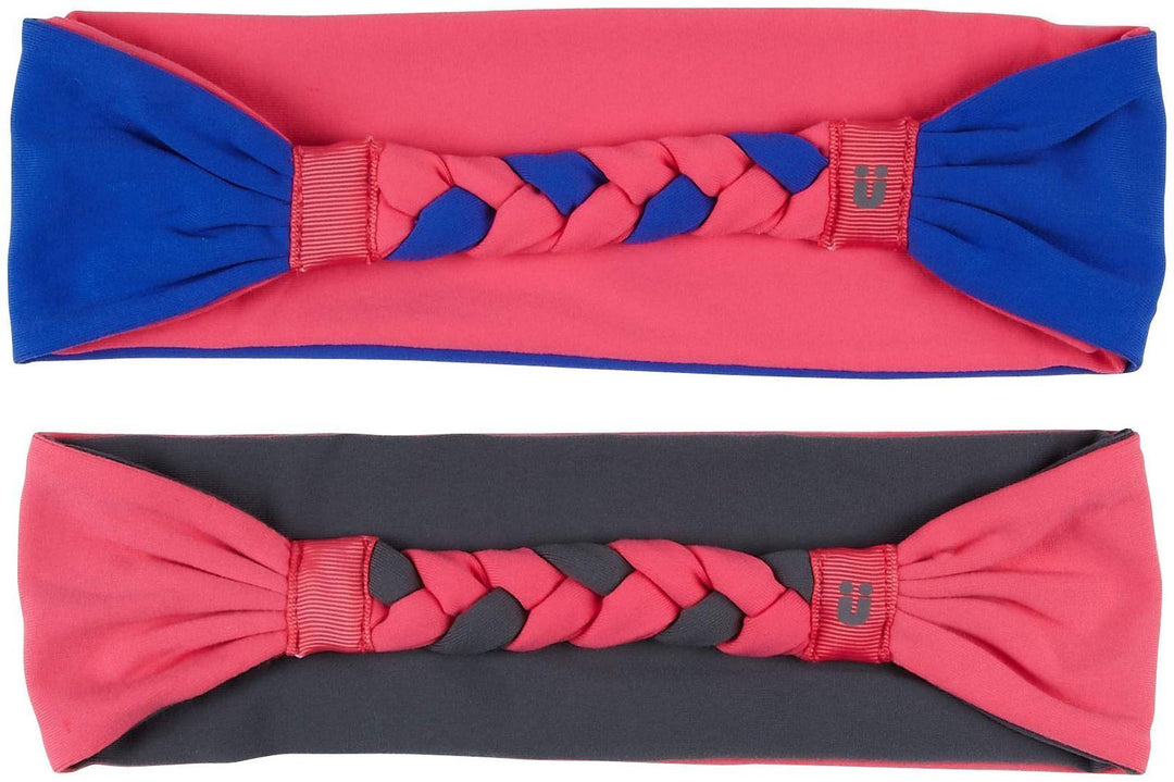 Scunci Everyday and Active Reversible Braid Back Stretch Headwrap
