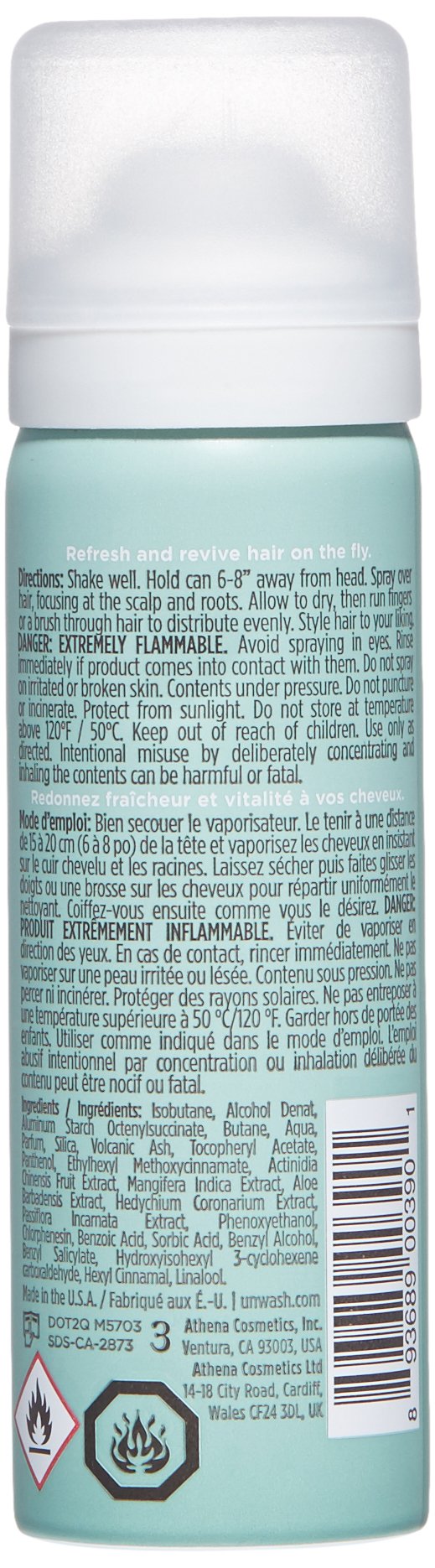 Travel Dry Cleanser, Fresh