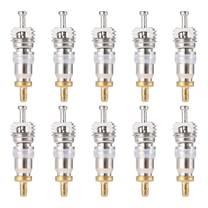 46PCS Air Conditioning Valve Core Kit,R134a R22 R410 Remover Tool Assortment Kit,Refrigeration Valve Core, Hose Gaskets, Valve, Valve Core Remover Installer
