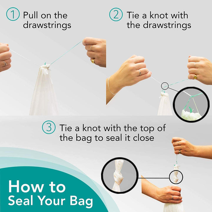 Carebag Vomit Bag with Super Absorbent Pad, 20 Count