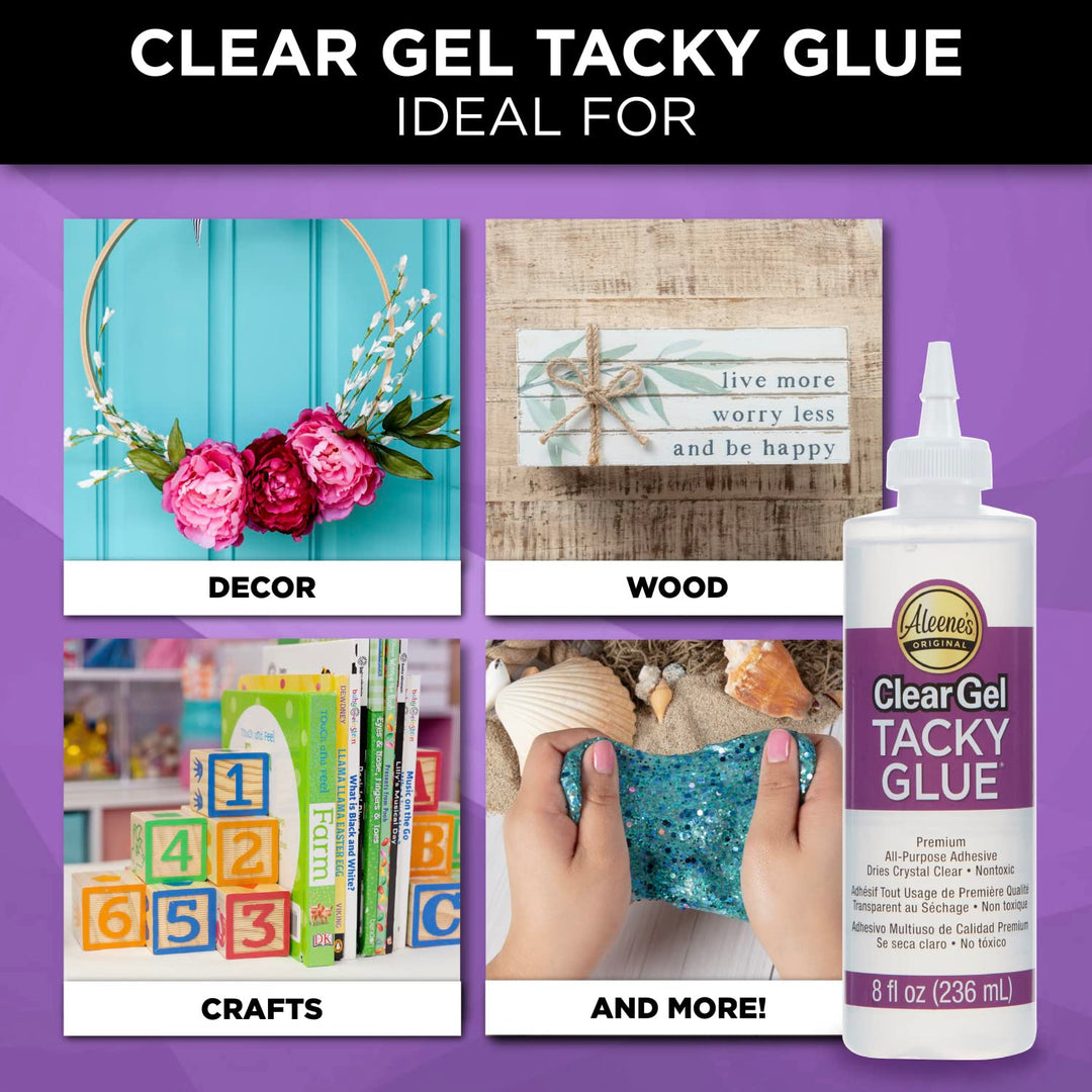 Aleene's Gel Glue, 8-Ounce, Clear