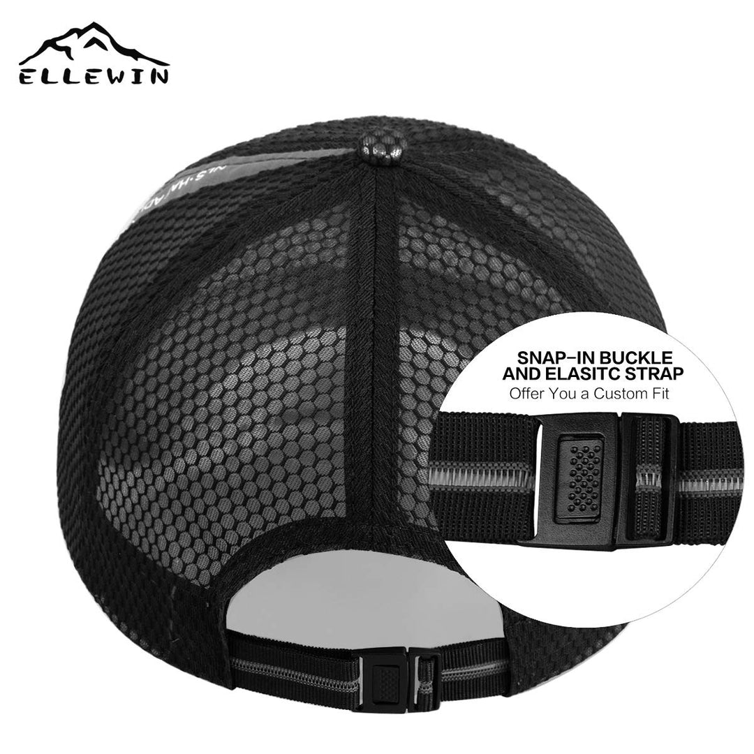 Unisex Breathable Full Mesh Baseball Cap Quick Dry Running hat Lightweight Cooling Water Sports Hat
