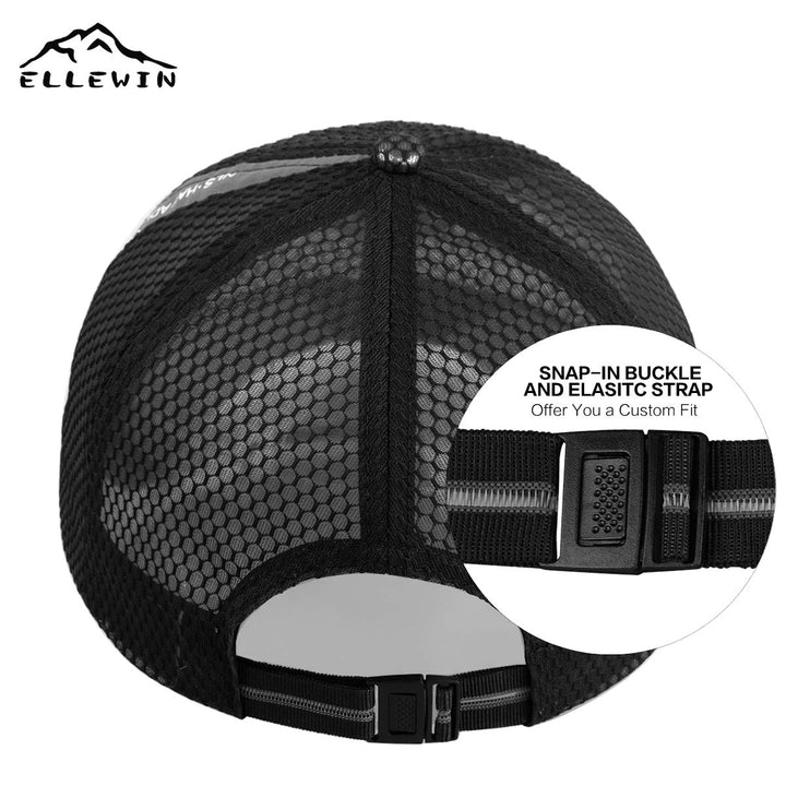 Unisex Breathable Full Mesh Baseball Cap Quick Dry Running hat Lightweight Cooling Water Sports Hat