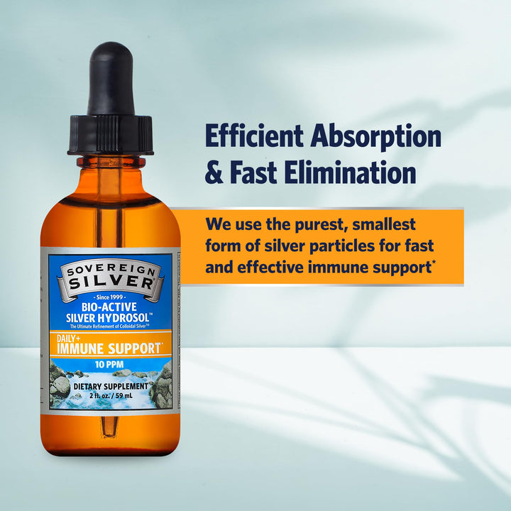 Sovereign Silver Bio-Active Silver Hydrosol- Colloidal 