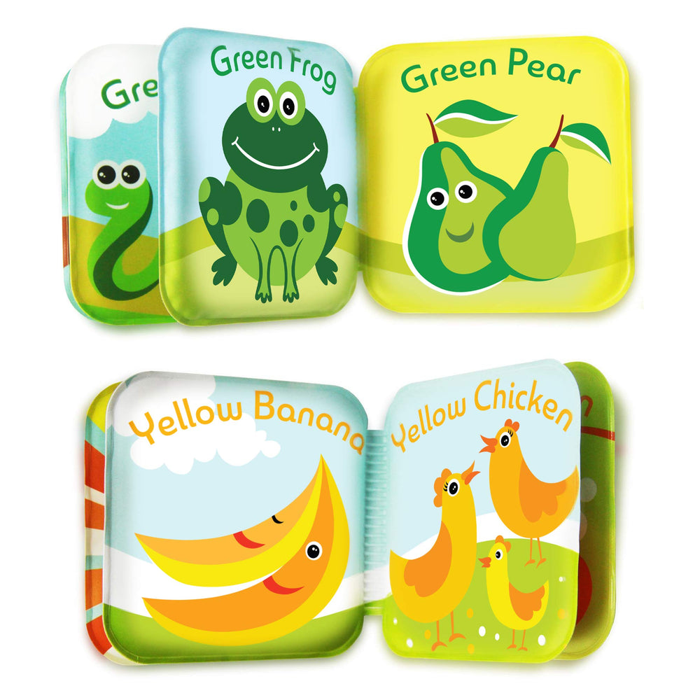 BabyBibi Floating Baby Bath Books for Baby. Kids Learni
