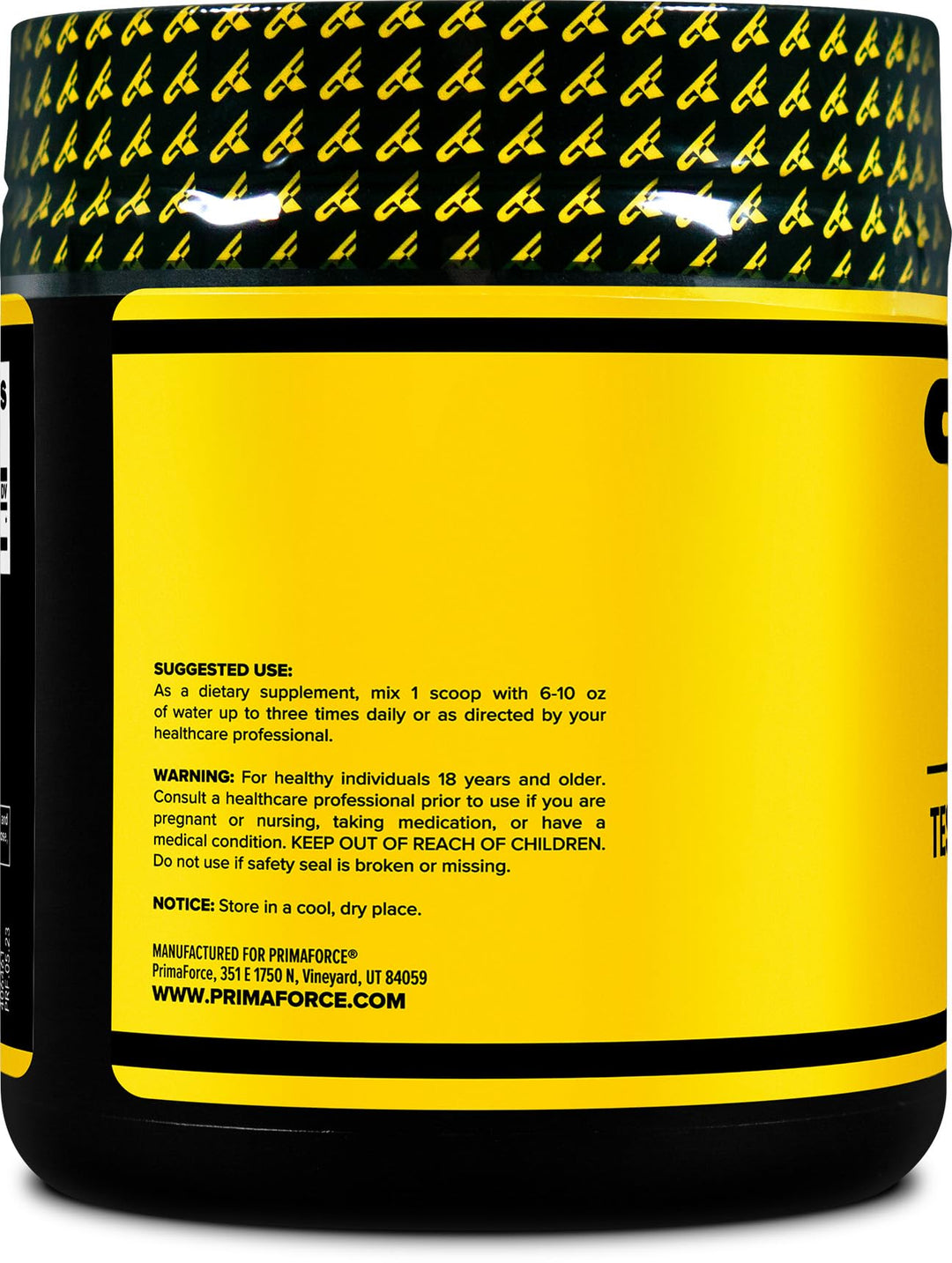 PrimaForce L-Citrulline Malate Powder, Unflavored Pre Workout Supplement, 200 grams - Boosts Energy, Aids Recovery, Enhances Strength Performance – Vegan, Non-GMO