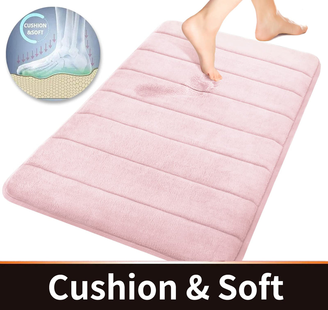 Yimobra Memory Foam Bath Mat Large Size, 36 x 24 Inches